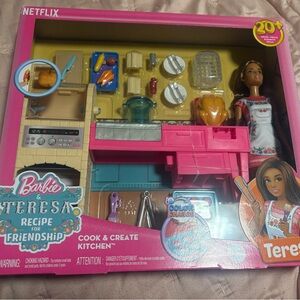 Barbie Teresa Cook & Create Kitchen Playset